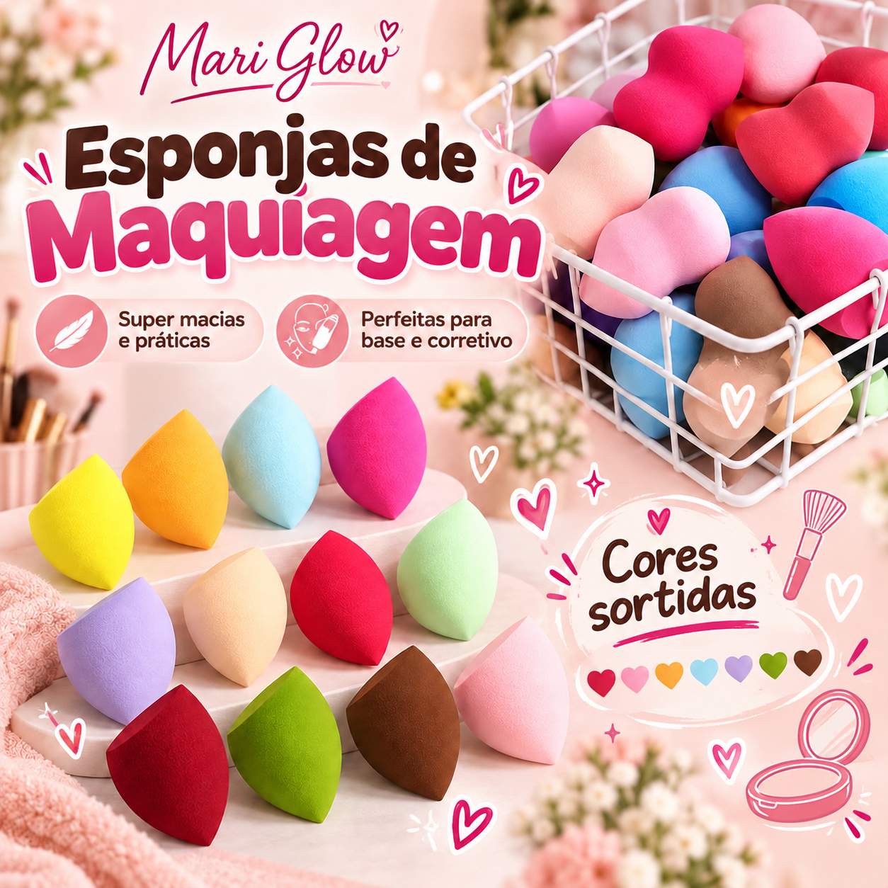 Esponja de Maquiagem Soft Blender